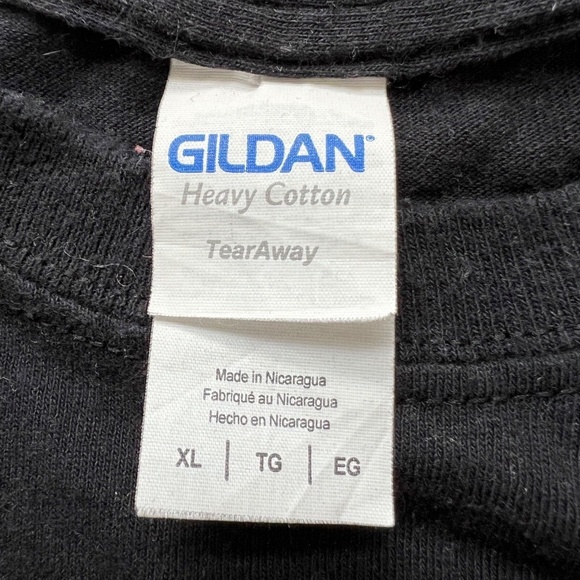 Def Leppard T Shirt Tour 2017 Size XL Heavy 100% Cotton Rock Band Black - Picture 6 of 6